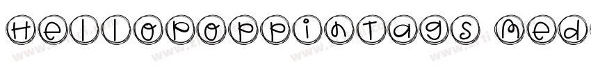 HelloPoppinTags Medi字体转换